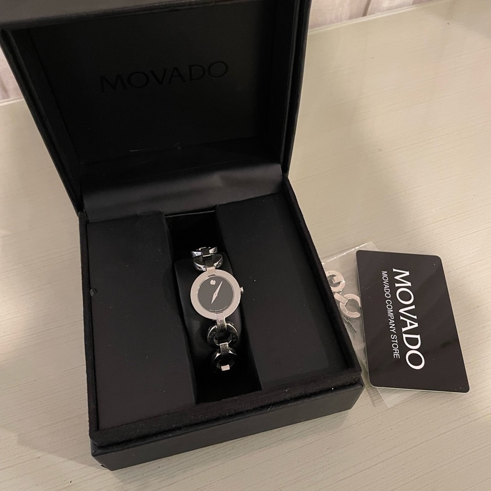 NEW WOMENS MOVADO WATCH WITH BOX